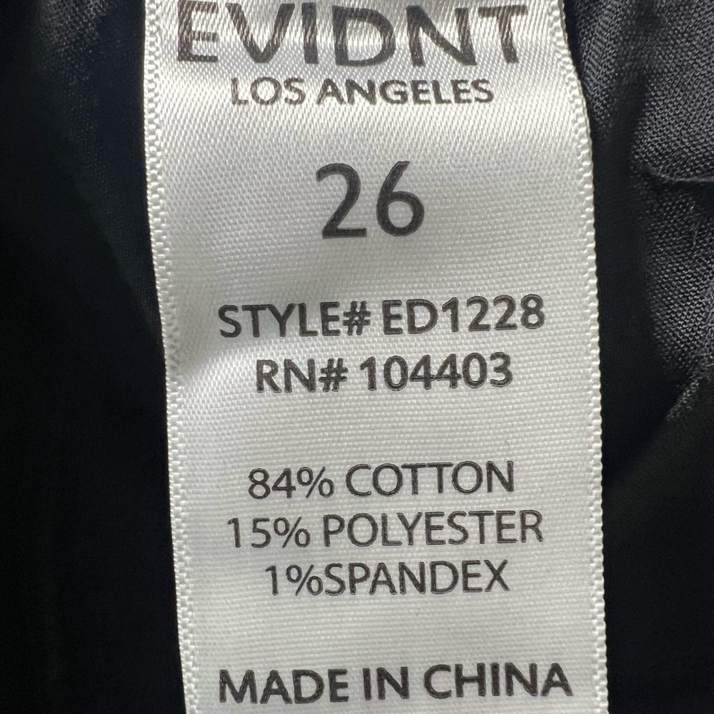 Black Skinny Jeans‎ with Modern Distressed Look - Picture 4 of 5